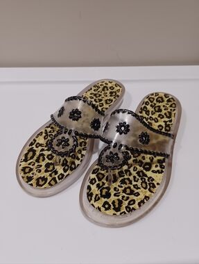 Jack Rogers Jack Flat Thong Jelly Sandals ** Sz 7